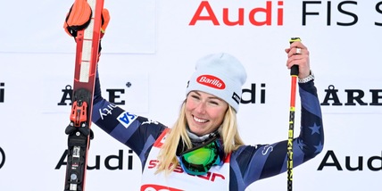 Sci, Shiffrin la più vincente della storia: 87° trionfo, superato Stenmark