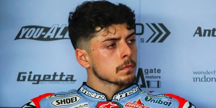 Ducati, Di Giannantonio salta il day-2 a Portimao: come sta dopo la caduta