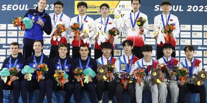 Short Track: Mondiali, doppia medaglia nelle staffette per Cassinelli