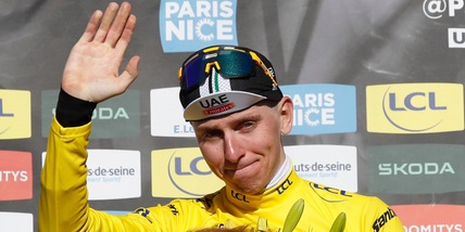 Ciclismo, Pogacar trionfa all'esordio nella Parigi-Nizza