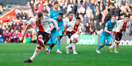 Premier League, beffa Conte: il Southampton ferma il Tottenham nel recupero