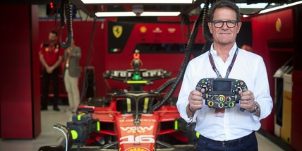 Ferrari, Capello nel box della Rossa per il Gp d'Arabia: “Grazie per la visita Fabio!"