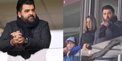 Cannavacciuolo allo stadio per Toro-Napoli: ecco la reazione agli insulti