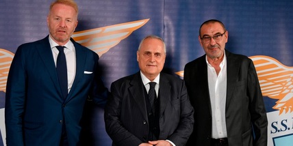 Lazio, a giugno Sarri o Tare: uno dei due via