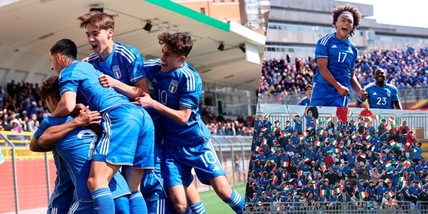 Italia-Romania Under 18 3-1, le immagini della partita