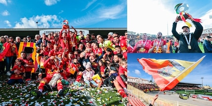 Catanzaro, parte la festa per la promozione in Serie B