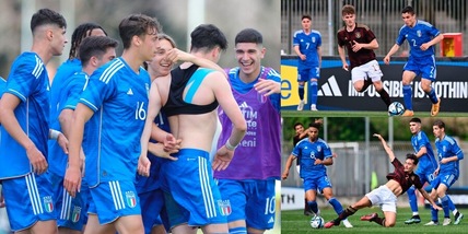 Italia Under 20, è 1-1 contro la Germania: le immagini della partita