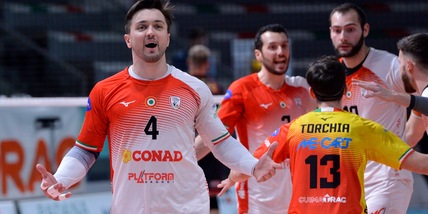 Tre punti d'oro per Reggio Emilia contro Santa Croce