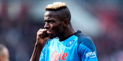 Osimhen infortunato: salta Napoli-Milan
