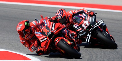 MotoGP, FP1 Argentina: doppietta Aprilia, Bagnaia 10°