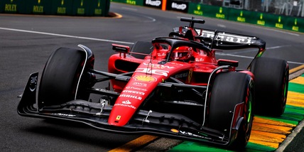 Ferrari, disastro Leclerc in Australia: out dopo poche curve