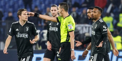 Moviola Lazio-Juve gol Milinkovic da annullare. Cuadrado graziato