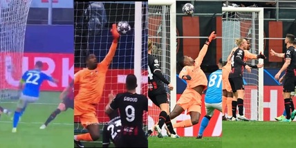 Milan-Napoli, Maignan come Peruzzi: parata spettacolare su Di Lorenzo