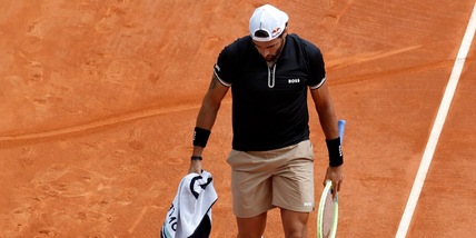 Tennis, Berrettini si ritira a Montecarlo: "Troppo dolore"