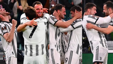 Juve-Sporting, le immagini più belle: che abbraccio Gatti-Vlahovic