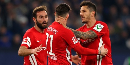 Jovetic non basta all'Hertha: va allo Schalke 04 lo scontro salvezza