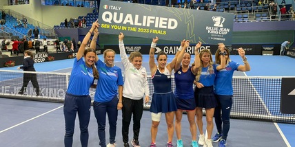 Tennis, Italia alle Finals della BJ King Cup: Slovacchia ko