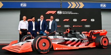 F1, Audi scalda i motori: “Gettate le basi della power unit per il 2026”