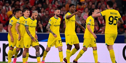 Inter, attenzione ai gialli con il Benfica: quattro i nerazzurri diffidati