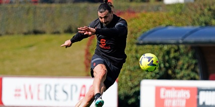 Milan, Ibrahimovic verso il recupero: partitella 28 giorni dopo l'infortunio