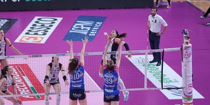 La Reale Mutua Fenera Chieri ’76 cade al PalaIgor e saluta i play-off scudetto