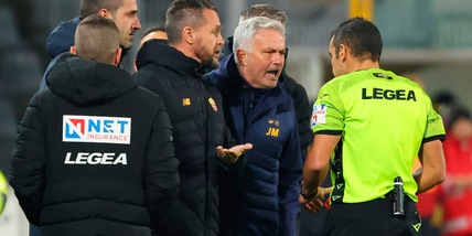 Serra deferito per le offese a Mourinho in Cremonese-Roma