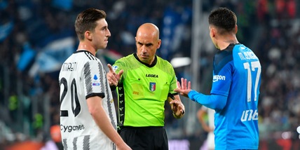 Serie A, Fabbri-Aureliano stop dopo Juve-Napoli: gli arbitri del 32° turno