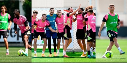 Juve verso Bologna, sorpresa Next Gen: la scelta di Allegri in allenamento