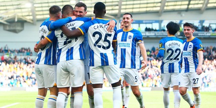 Premier, il Brighton di De Zerbi è spettacolare: 6-0 al Wolverhampton!