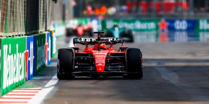 Baku, Leclerc si arrende alle Red Bull: Ferrari sul podio