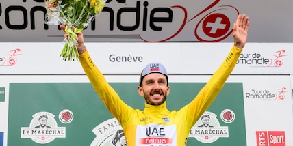 Yates conquista il Giro di Romandia, Caruso sul podio