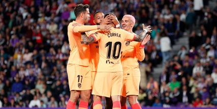 Liga, l'Atletico Madrid di Morata ne fa 5 al Valladolid e va a -2 dal Real