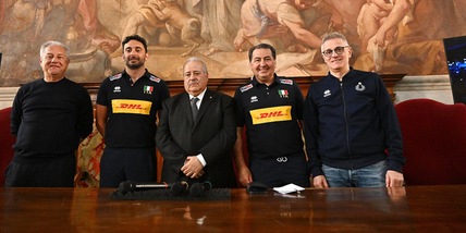 Taglio del nastro a Milano dell'attività azzurra