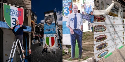 Napoli si veste a festa: così la città si prepara per lo Scudetto