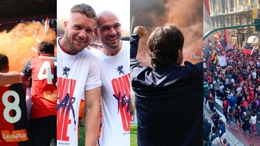 Genoa in Serie A: da Marassi alle strade della città, è festa grande