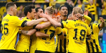 Bundesliga, Borussia Dortmund show: 6-0 al Wolfsburg, è a -1 dal Bayern