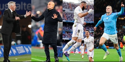 Real Madrid-City, sfida a suon di record: Ancelotti-Pep e Benzema-Haaland