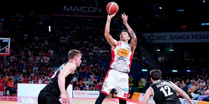 Delfino: "Non sento i miei 40 anni. Avanti per la gente di Pesaro"