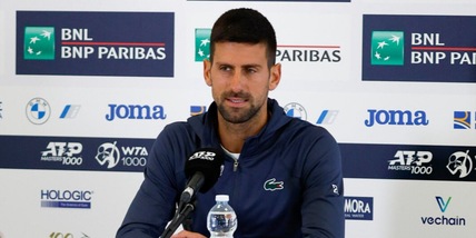 Tennis, Djokovic vota Alcaraz: "A Roma è l'uomo da battere"