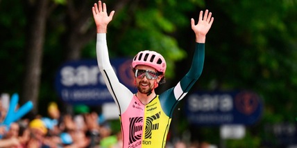 Giro d'Italia, Healy vince l'ottava tappa. Leknessund sempre maglia rosa