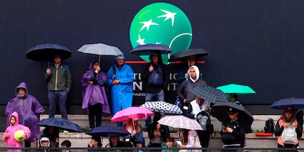 Internazionali, piove su Roma: cancellate le ultime partite