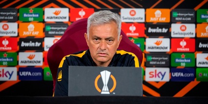 Mourinho, conferenza Bayer-Roma: Dybala, i tifosi e Budapest