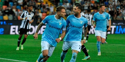 Udinese-Lazio 0-1: Immobile gol, Sarri sorride, Champions più vicina