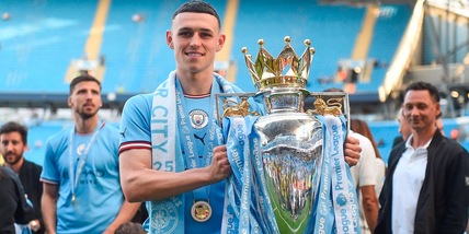 Manchester City campione d'Inghilterra, record per Foden: nessuno come lui