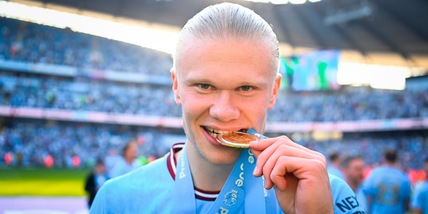 Haaland re della Premier: è il giocatore dell'anno