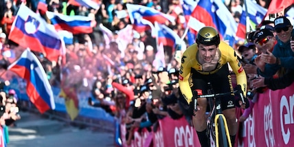 Roglic nuova maglia rosa: vince la 20ª tappa e ipoteca il Giro d'Italia