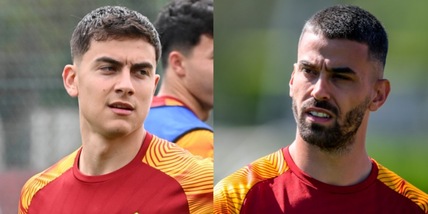 Roma, Dybala e Spinazzola in gruppo: recuperati per il Siviglia