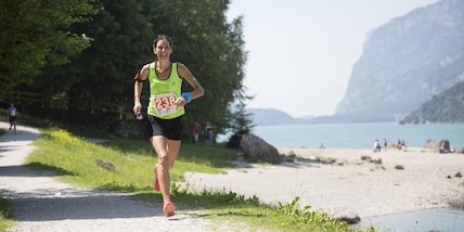 Molveno Lake Running, 13,6km per arrivare alla 'spiaggia' delle Dolomiti del Brenta