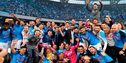 Serie A e Tim premiano il Napoli campione d'Italia