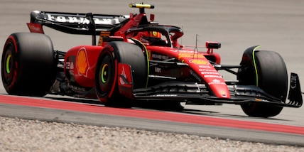 Ferrari, tracollo in Spagna: Sainz quinto, Leclerc fuori dalla zona punti